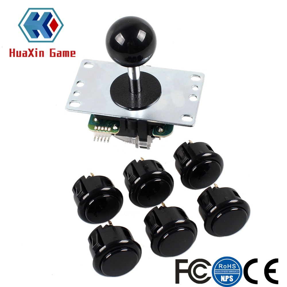 Arcade Joystick Sanwa Jlf Ball Top - Uchwyt górny z czarną kulką Sanwa-JLF-TP-8YT,