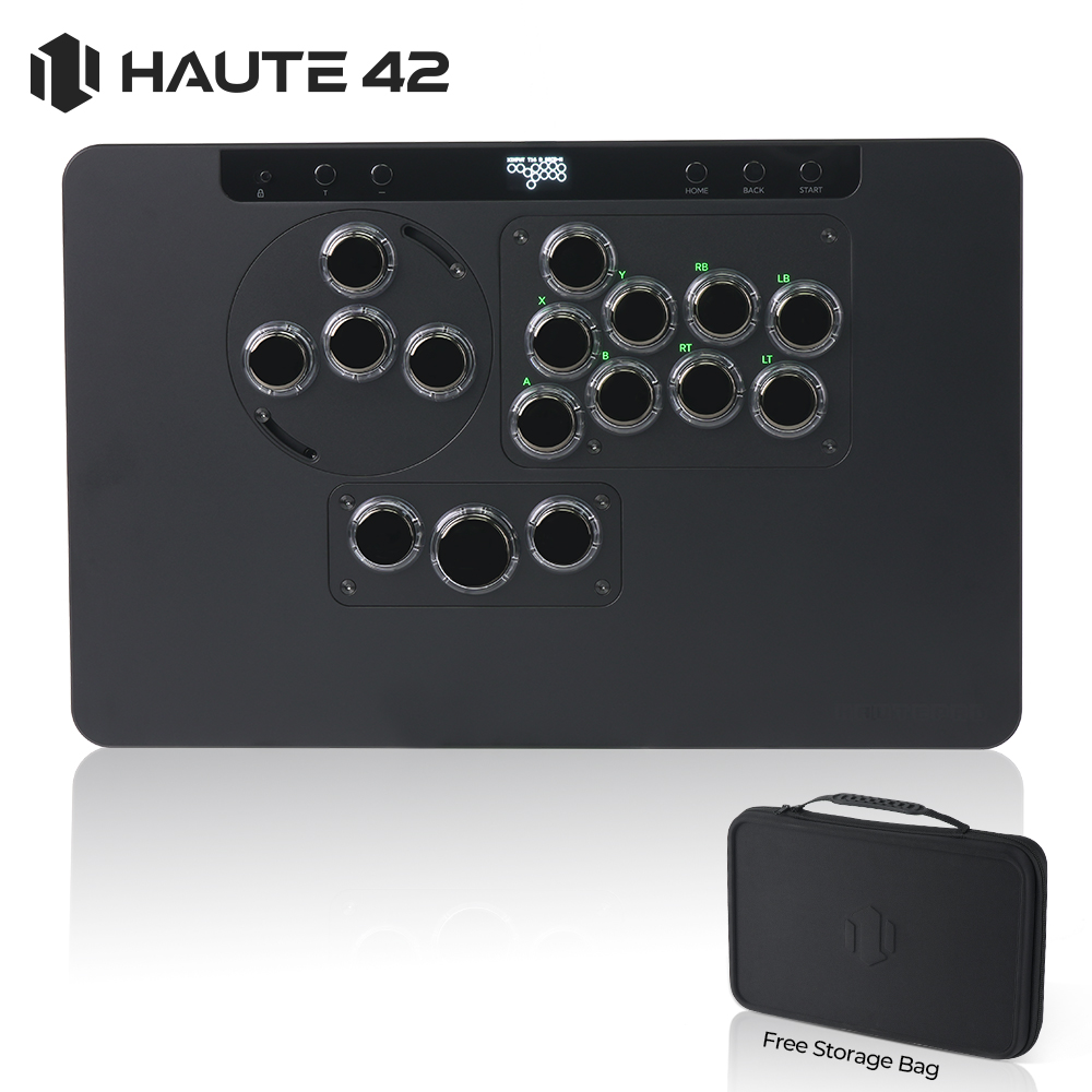 Arcade Fight Stick Hitbox Leverless - Haute42 HautePad X Hitbox Bezprzecinowy Kontroler