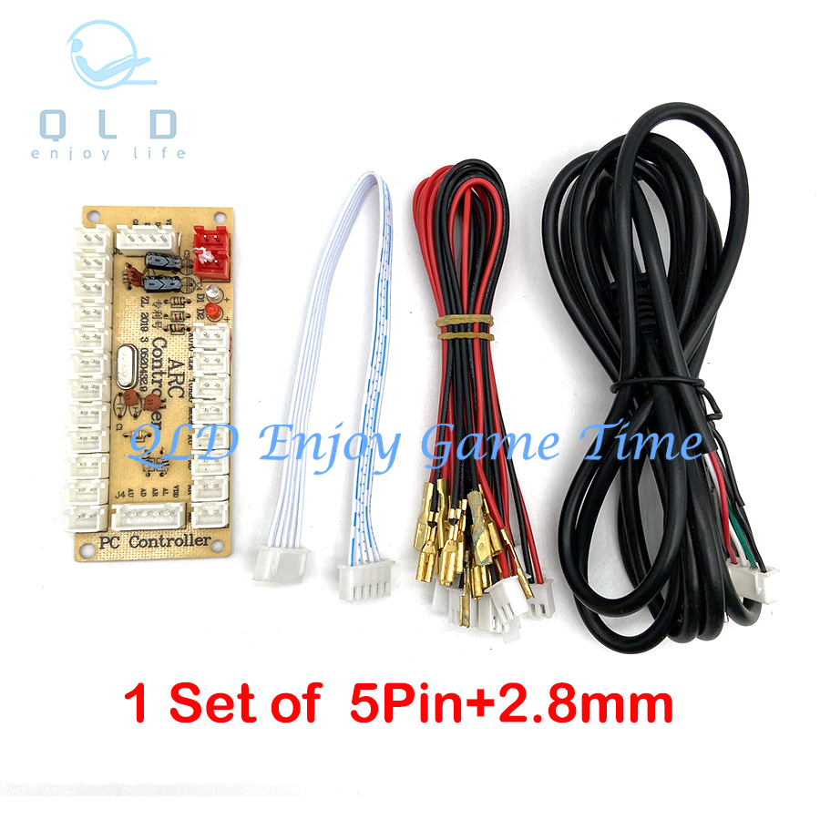 Arcade Cabinet Diy Kit 2 Player - Enkoder USB Zero Delay do automatu