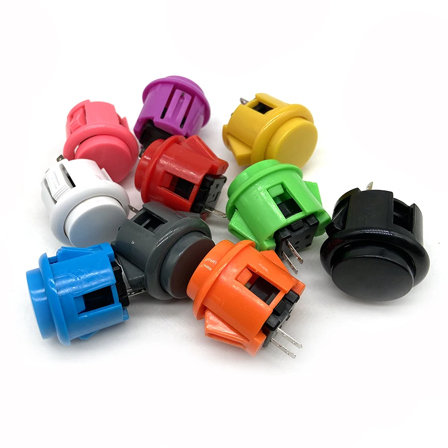 12 szt. 24mm 30mm Przyciski Ko – Arcade Buttons 24Mm 30Mm Snap In recenzja i cena