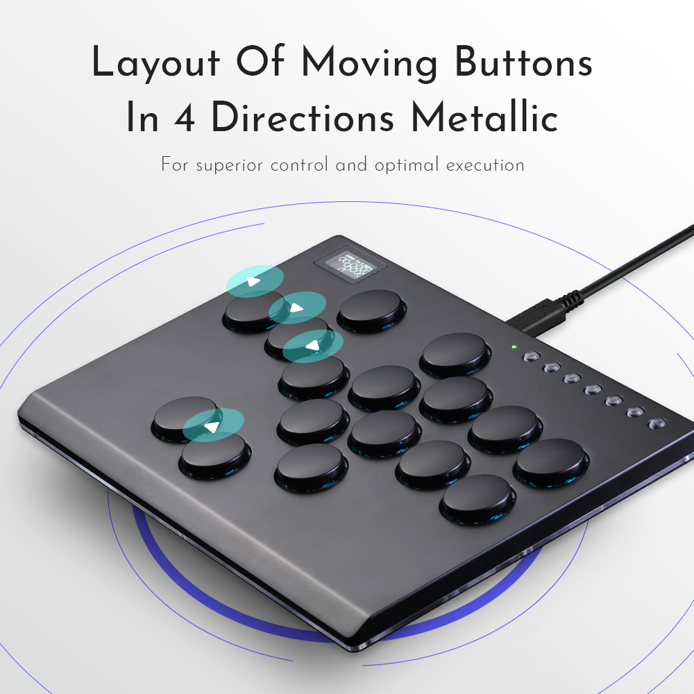 Haute42 Metalowy joystick Hitb – Arcade Fight Stick Hitbox Leverless recenzja i cena