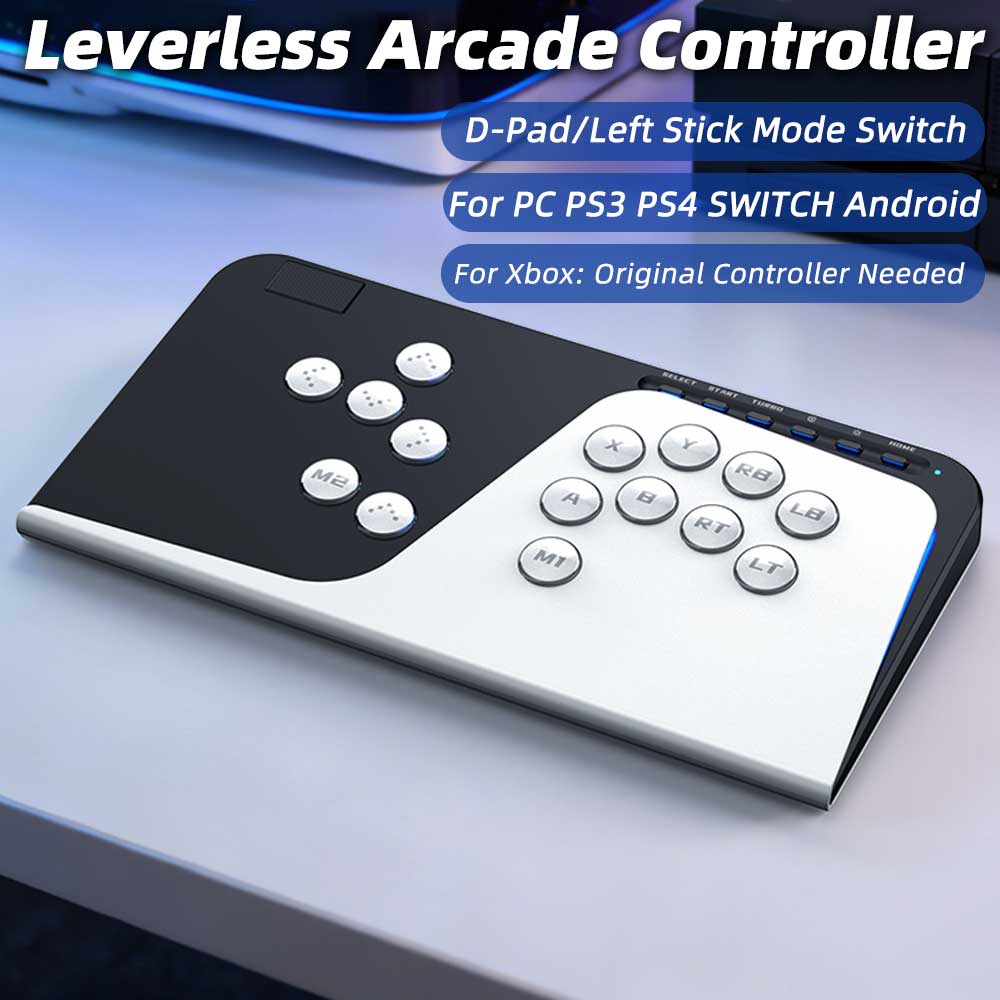 Bezprzyciskowy kontroler arcad – Arcade Fight Stick Hitbox Leverless recenzja i cena