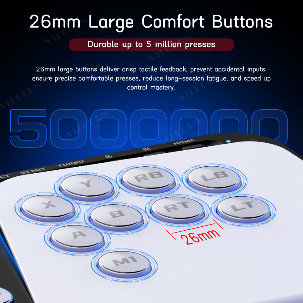 Bezprzyciskowy kontroler arcad – Arcade Fight Stick Hitbox Leverless recenzja i cena