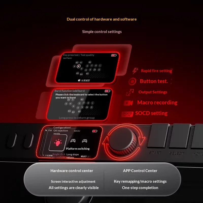 IINE HB1 Hitbox Arcade Control – Arcade Fight Stick Hitbox Leverless recenzja i cena