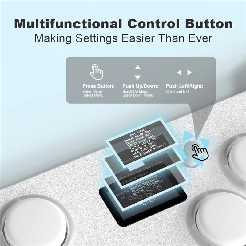 A41Z - Metalowa klawiatura arc – Arcade Stick For Ps5 Pc Switch recenzja i cena