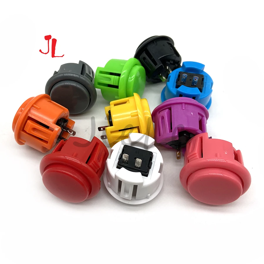 12szt 24mm 30mm Kopia Sanwa OB – Arcade Buttons 24Mm 30Mm Snap In recenzja i cena