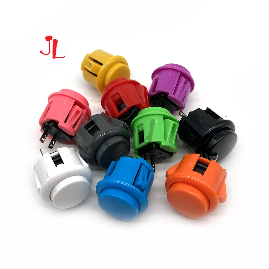 12szt 24mm 30mm Kopia Sanwa OB – Arcade Buttons 24Mm 30Mm Snap In recenzja i cena
