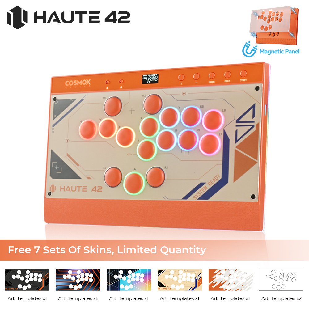 Haute42 Nowy C16 Pomarańczowy  – Arcade Stick For Ps5 Pc Switch recenzja i cena