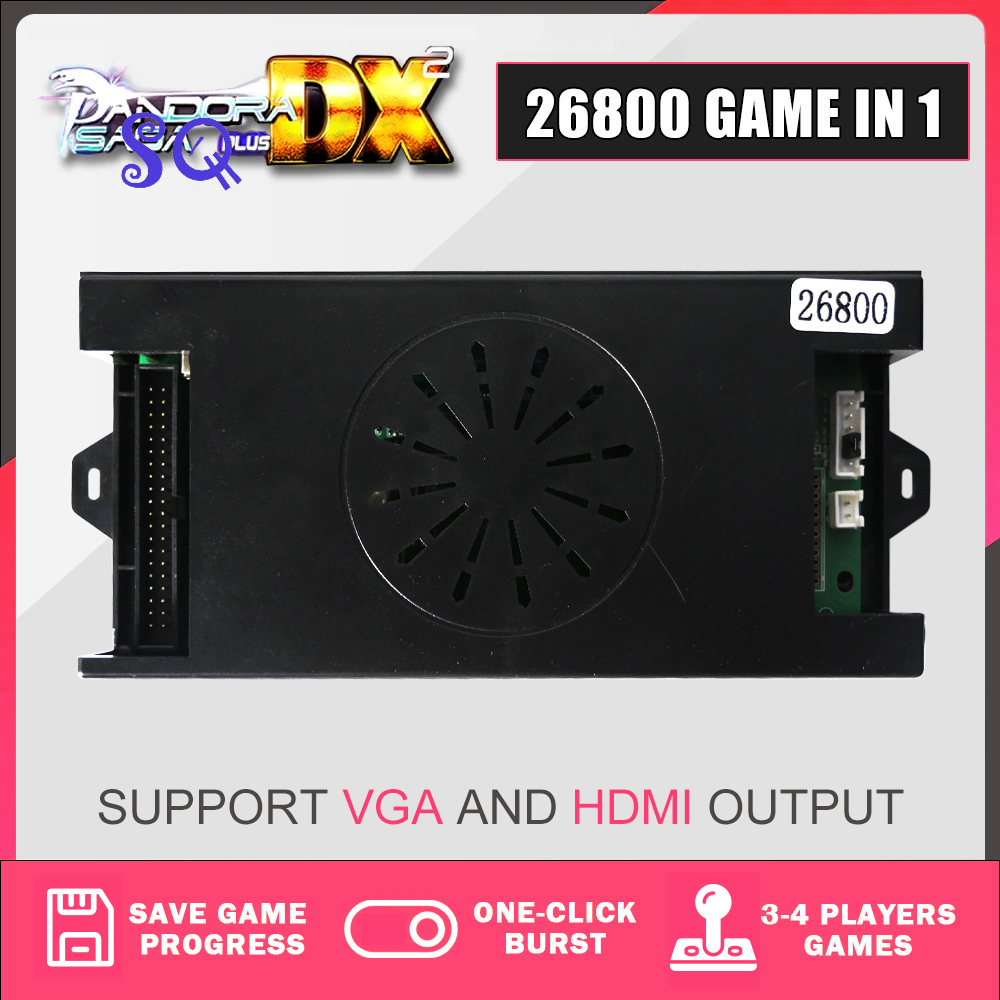 Pandora Saga DX2 Box 26800 w 1 – Arcade Cabinet Diy Kit 2 Player recenzja i cena