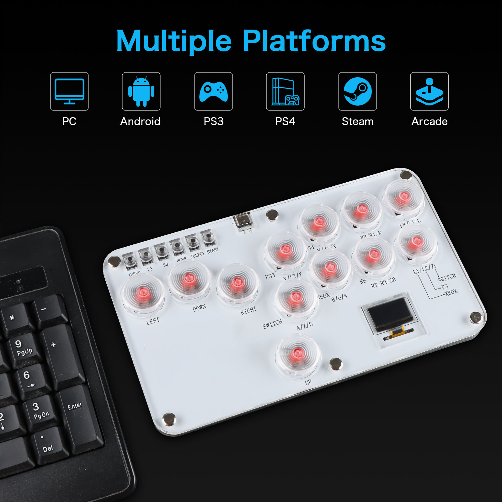Kontroler Hitbox Bez Dźwigni F – Arcade Fight Stick Hitbox Leverless recenzja i cena