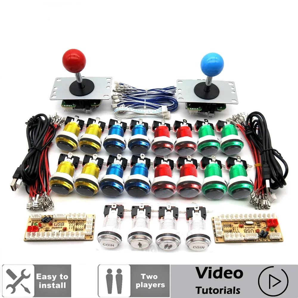 Zestaw do samodzielnego montaż – Arcade Cabinet Diy Kit 2 Player recenzja i cena