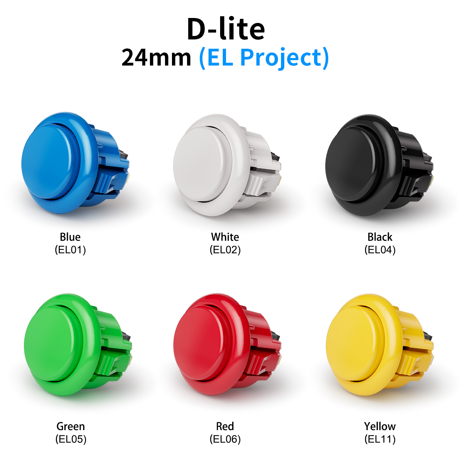 Przyciski do gier zręcznościow – Arcade Buttons 24Mm 30Mm Snap In recenzja i cena