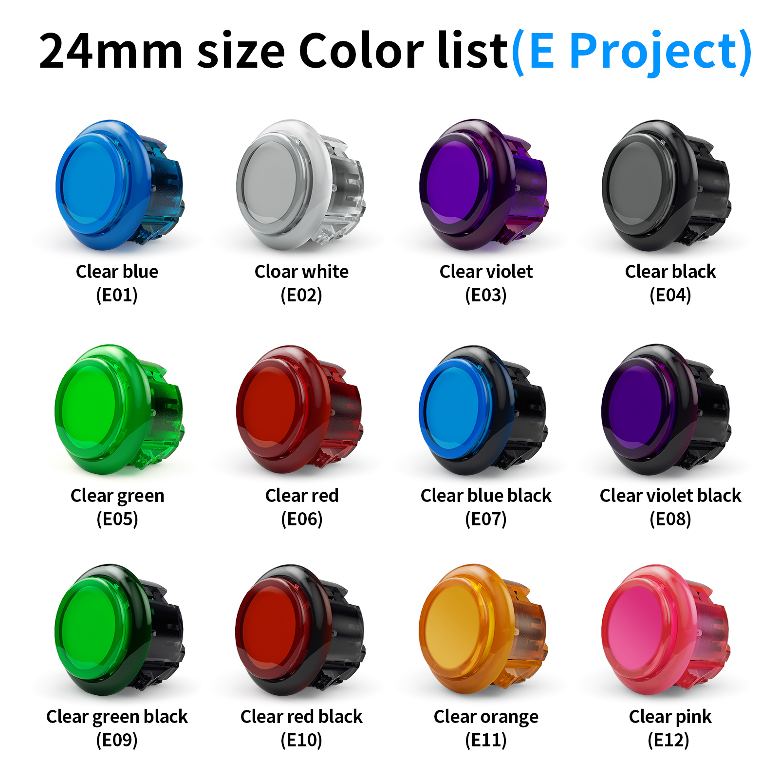 Qanba Gravity KS Wałki mechani – Arcade Buttons 24Mm 30Mm Snap In recenzja i cena