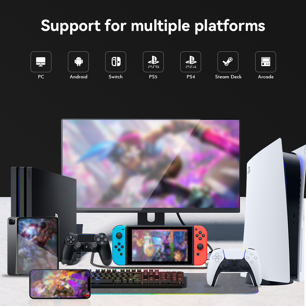Joystick Arcade Haute42 Hitbox – Arcade Fight Stick Hitbox Leverless recenzja i cena
