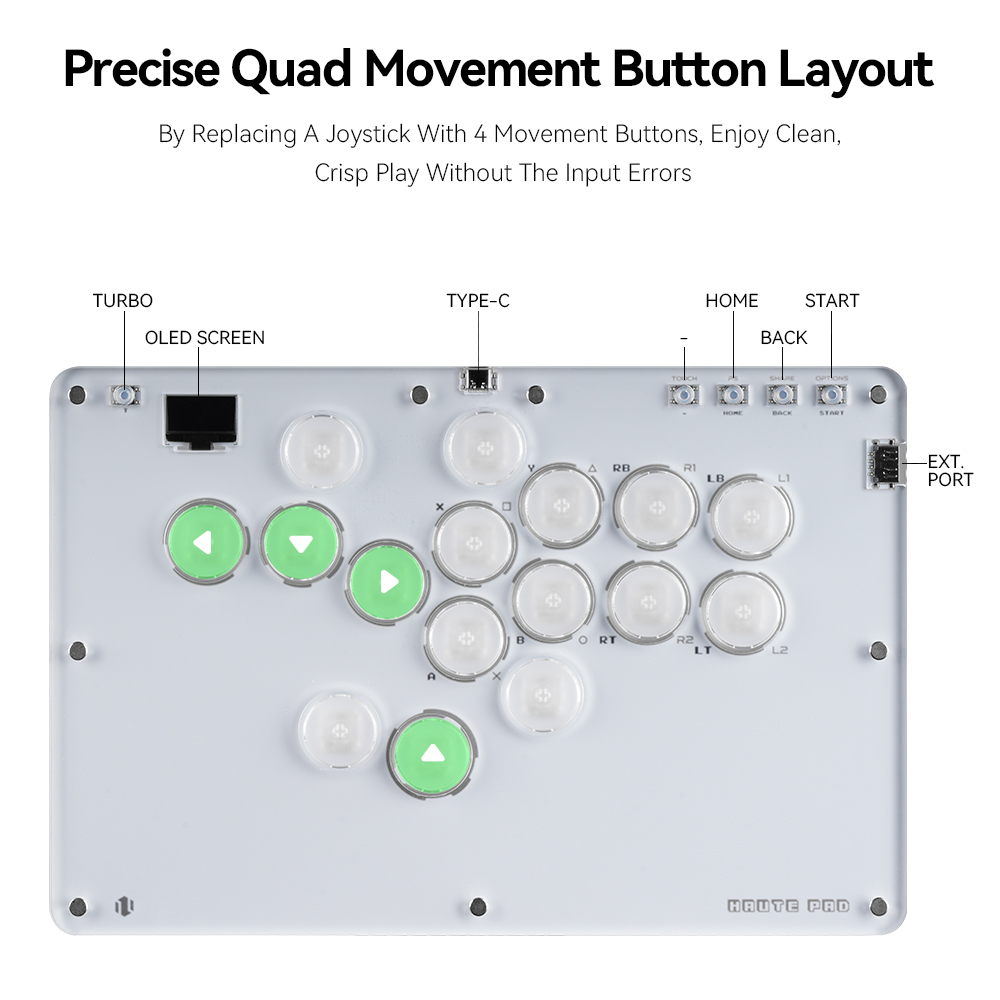 Joystick Arcade Haute42 Hitbox – Arcade Fight Stick Hitbox Leverless recenzja i cena