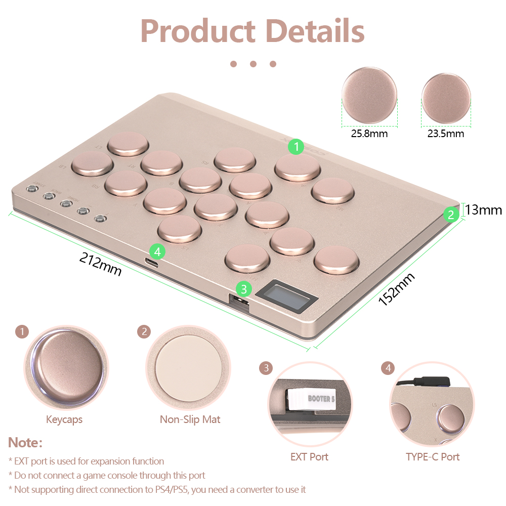 Haute42 Aluminiowy Hitbox Arca – Arcade Fight Stick Hitbox Leverless recenzja i cena