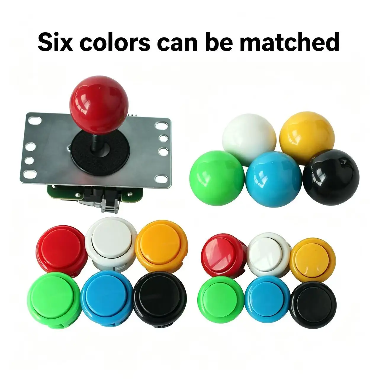 Zestaw przycisków do joysticka – Arcade Cabinet Diy Kit 2 Player recenzja i cena