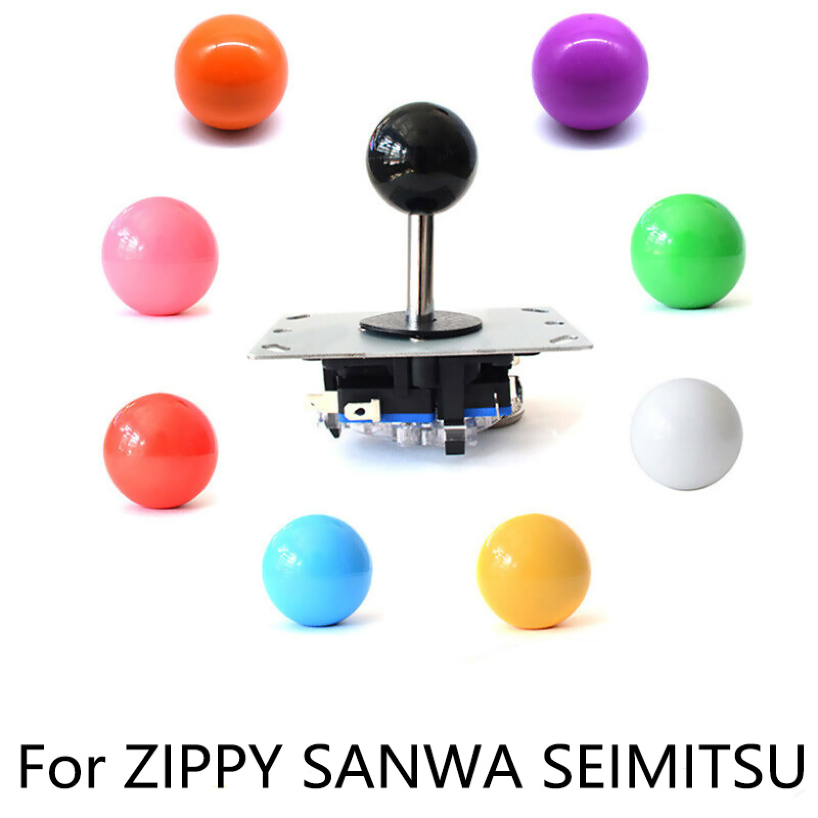 1 szt. Wielokolorowa gałka joy – Arcade Joystick Sanwa Jlf Ball Top recenzja i cena