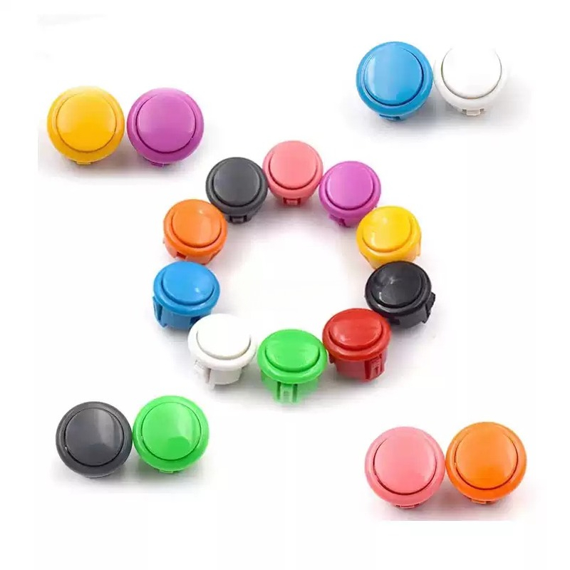 10 sztuk przycisków arcade typ – Arcade Buttons 24Mm 30Mm Snap In recenzja i cena