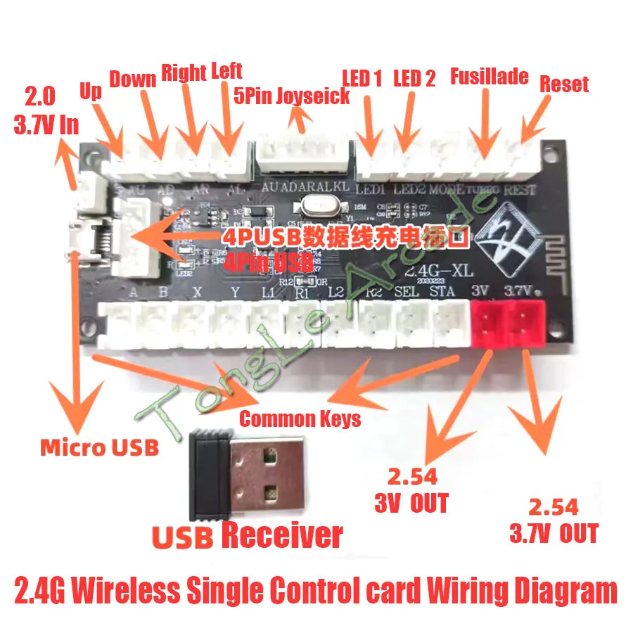 Bezprzewodowy enkoder USB z ze – Arcade Encoder Board Zero Delay Usb recenzja i cena