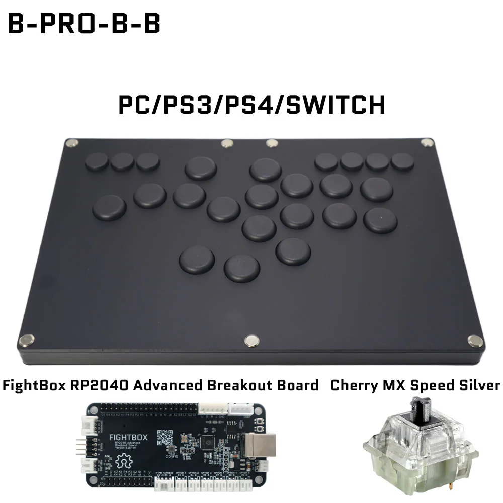 B-PRO Bezprzyciskowy Kontroler – Arcade Fight Stick Hitbox Leverless recenzja i cena