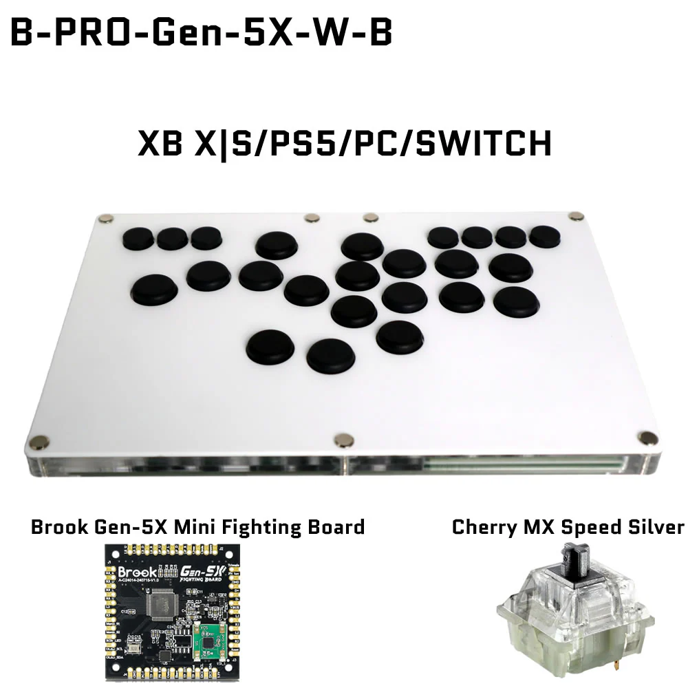 B-PRO Bezprzyciskowy Kontroler – Arcade Fight Stick Hitbox Leverless recenzja i cena