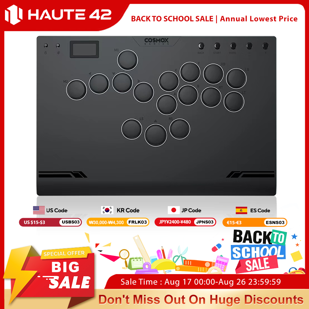 Haute42 M Gen2 Aluminiowy Kont – Arcade Fight Stick Hitbox Leverless recenzja i cena