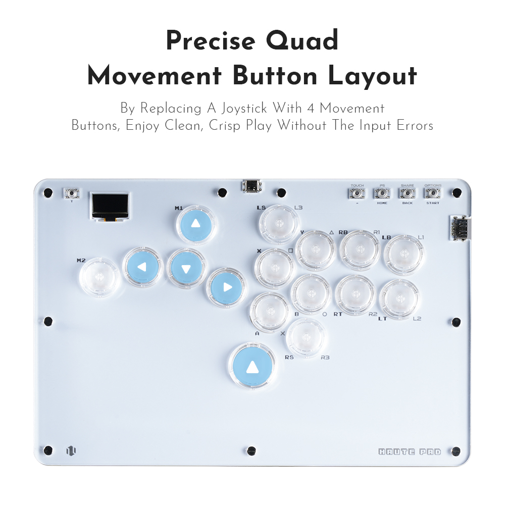 Haute42 Controle Arcade Joysti – Arcade Fight Stick Hitbox Leverless recenzja i cena